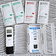 РН-метр HI 98108 рНер+ 0-14 рН дозвіл 0.01 рН, АТК, 1000 годин, фото 4