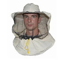 Маска лицьова для бджоляра бязь Спеціальна захисна маска для пасічника Надійний захист від укусів бджіл