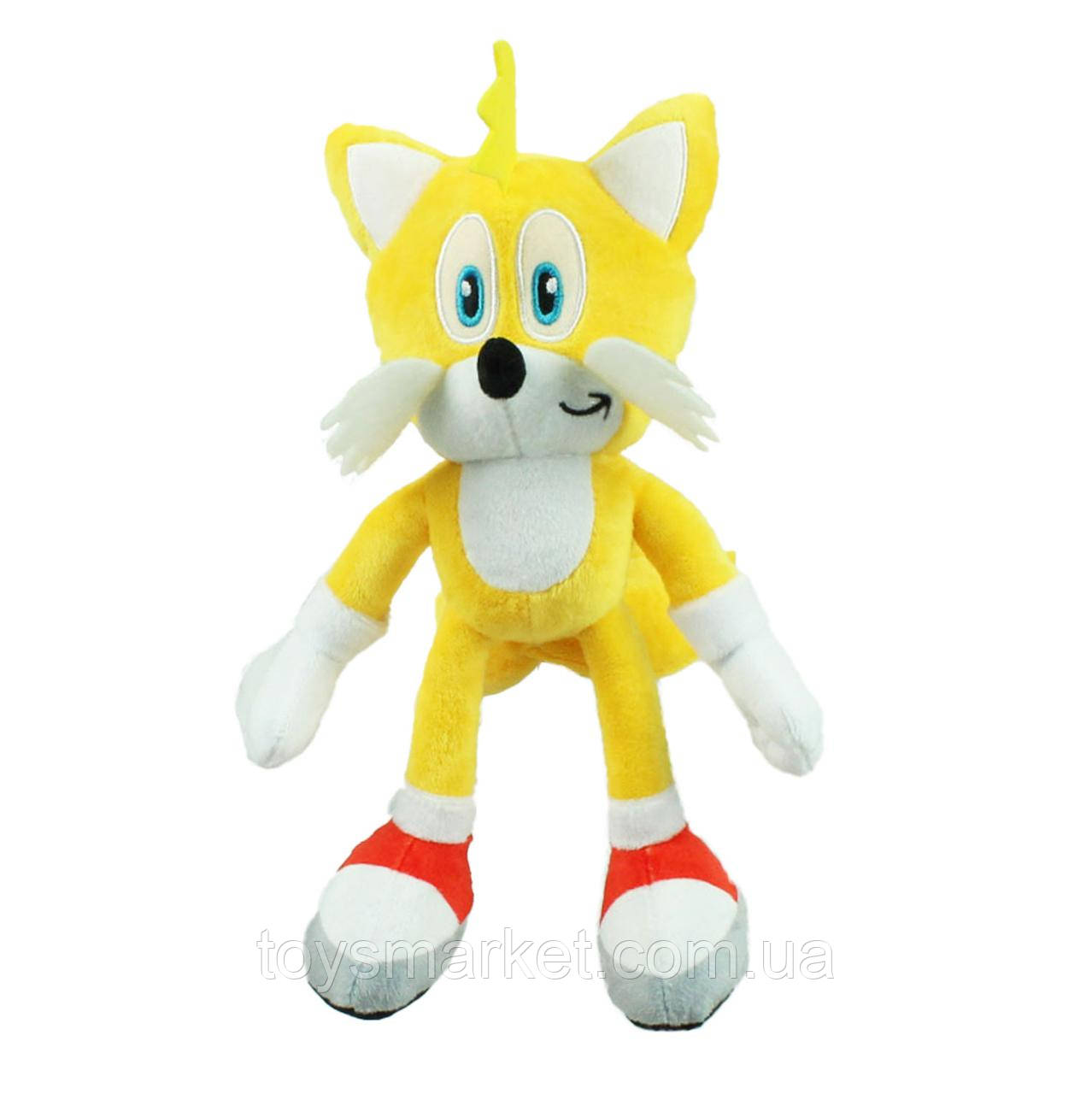 М'яка іграшка їжак жовтий, Тейлз, Сонік, Sonic, 26 см