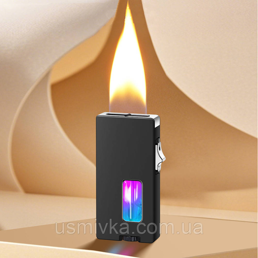 Запальничка usb дугова на 7 конфорки з автозапалюванням в подарунковій упаковці US-805B