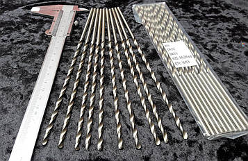 Свердло по металу D 4,0 мм. L200 mm.