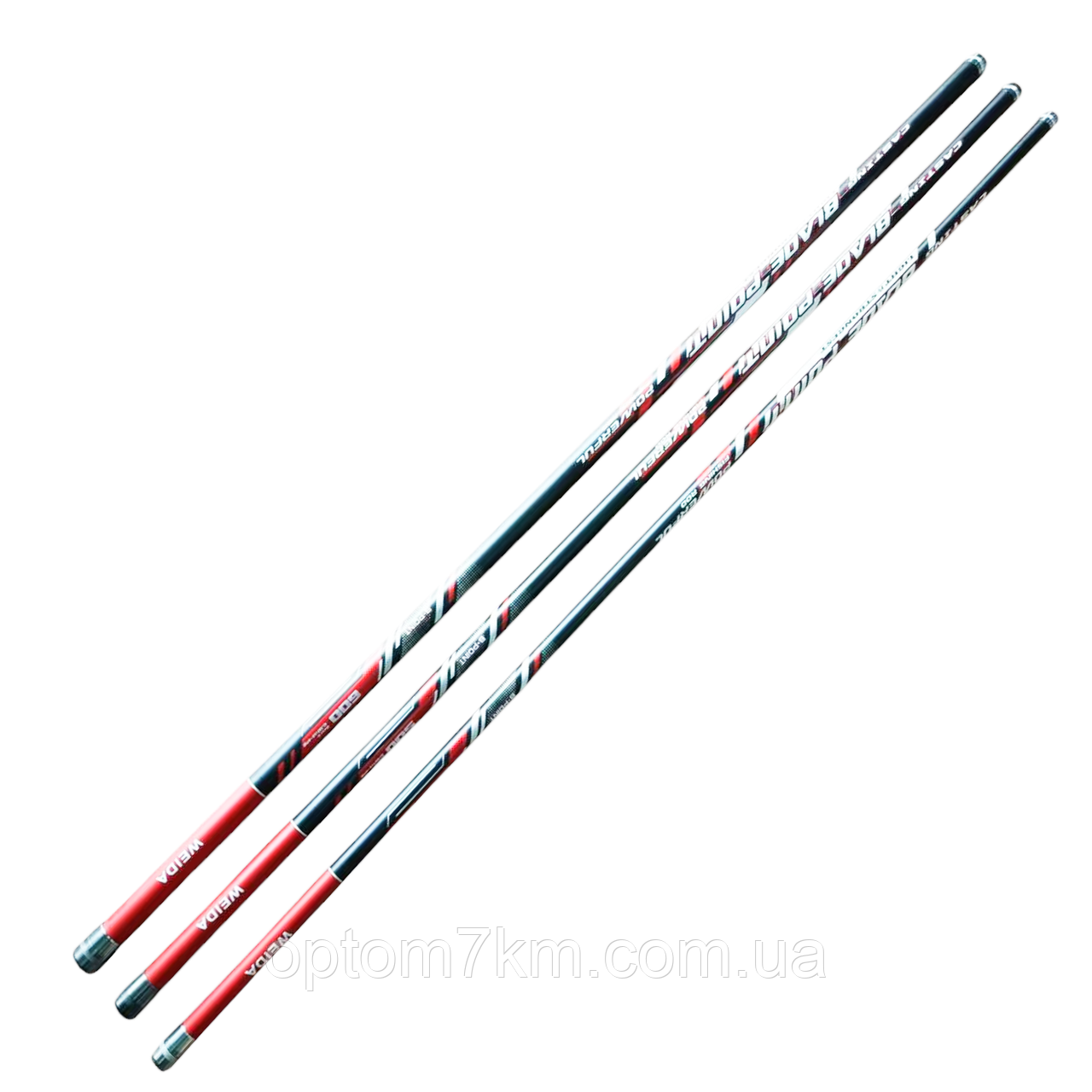 Удилище без колец Weida Blade point 4м. 15-40g