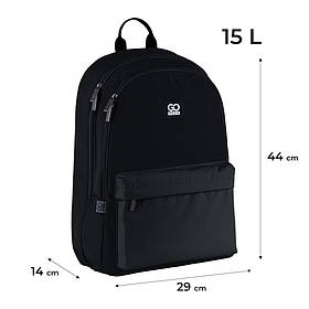 Рюкзак GoPack чорний Education Teens GO25-140L-3