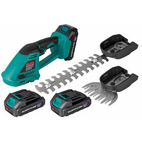 Акумуляторний кущоріз-ножиці 2в1 ALCHT21V