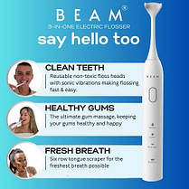 Електрична зубна нитка Beam для зубів, фото 5