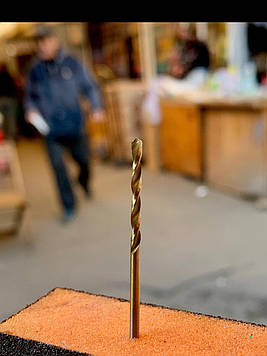 Свердло по металу 2,2 мм з титановим напиленням