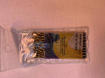 Свердло по металу 3,0 мм. з титановим напиленням