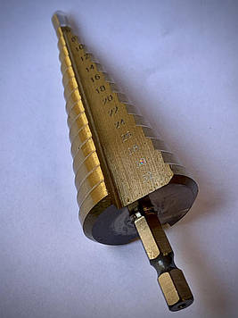 Свердло для металу ступеневе 4-32 мм