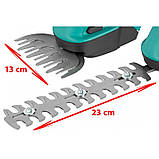 Кущоріз акумуляторний (підрізувач трави) AL-FA ALCHT21V-2AH ( АКБ 2шт ЗУ), фото 5