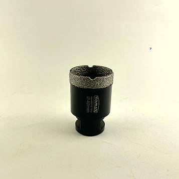 Коронка алмазна 40 мм. по мармуру-граніту під кутову шліфувальну машину М14