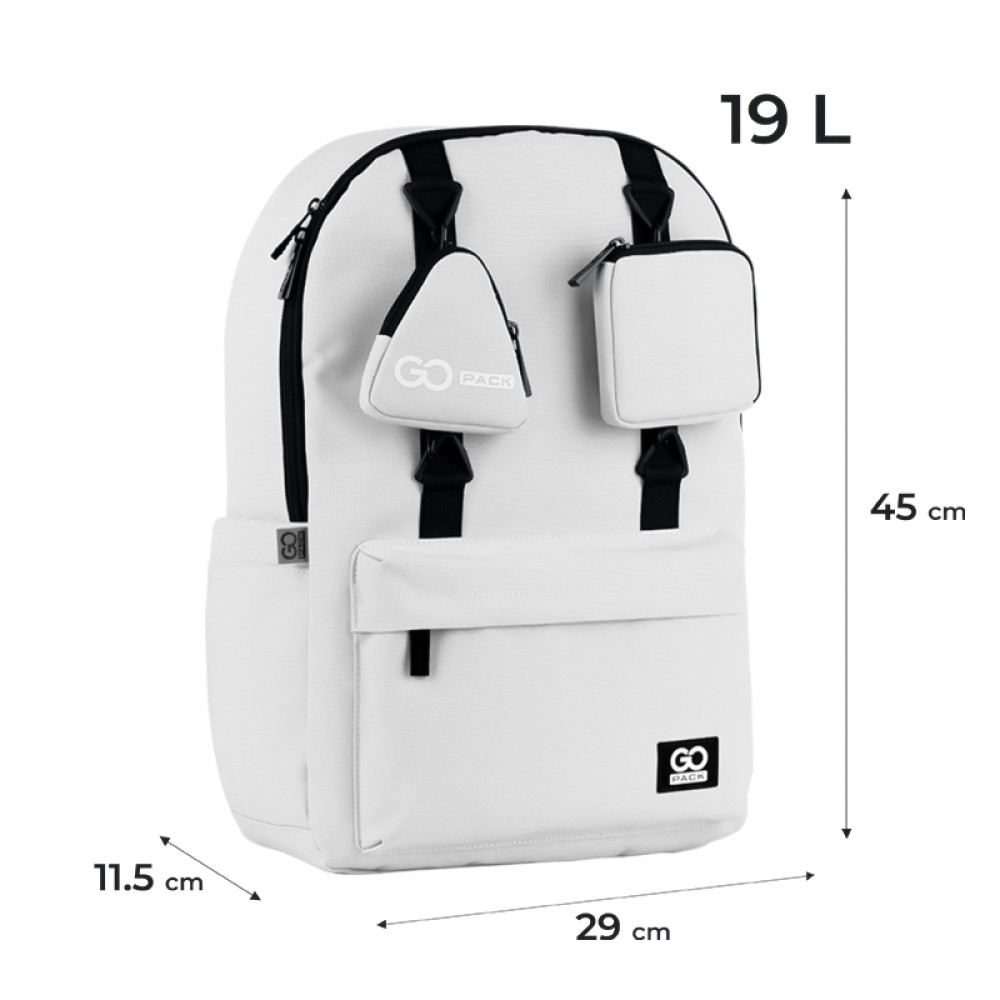 Рюкзак GoPack сірий Education Teens GO25-178L-2