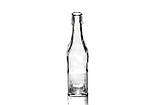 Бугельна Квадратна пляшка, скляна 0,5 л. з бугельною пробкою, фото 4