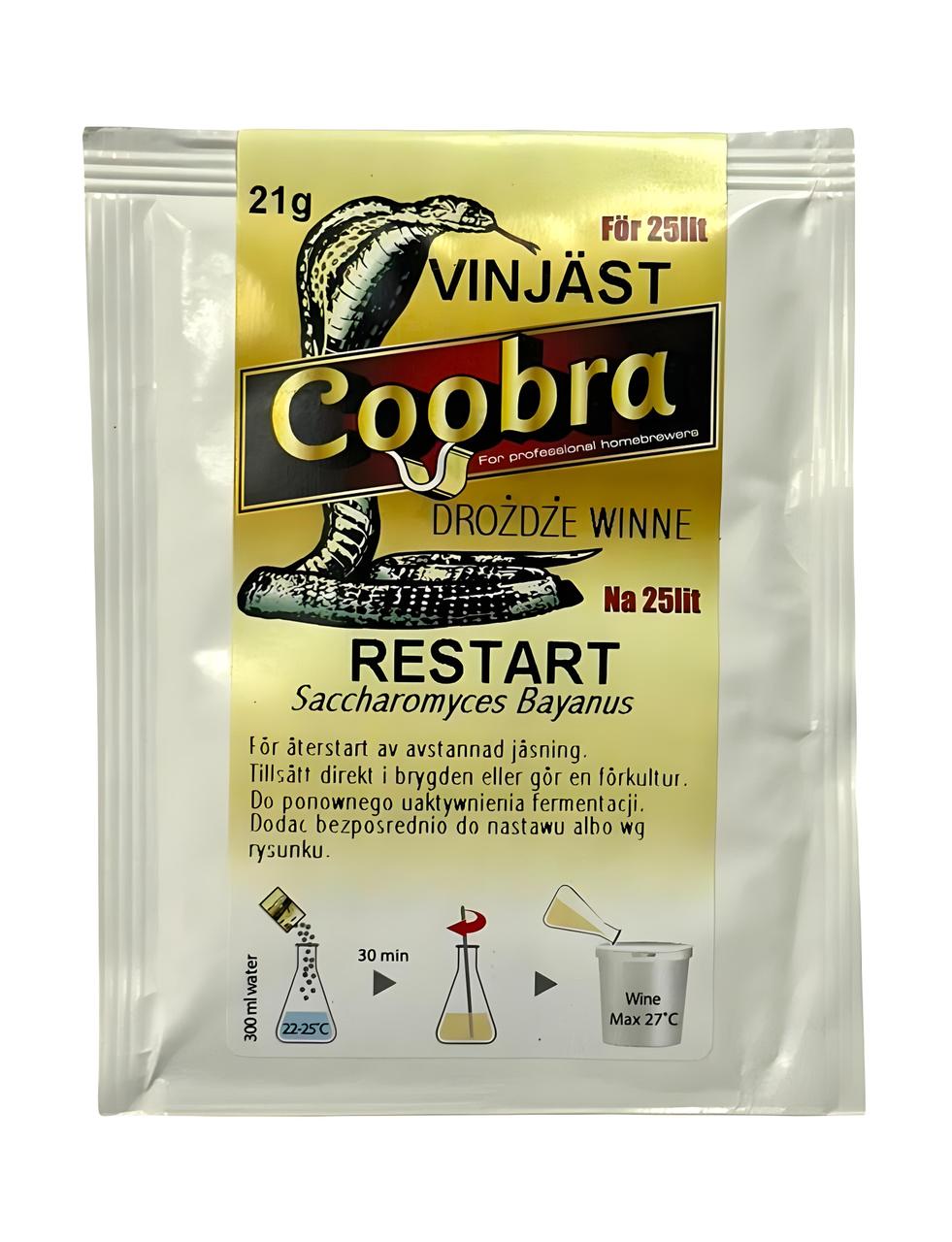 Дріжджі COOBRA Restart 21 г, фото 1