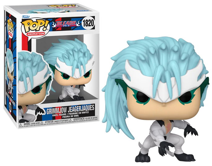 Фігурка Funko Pop Бліч Гріммджоу Bleach Grimmjow 10 см FP B G 1820, фото 1