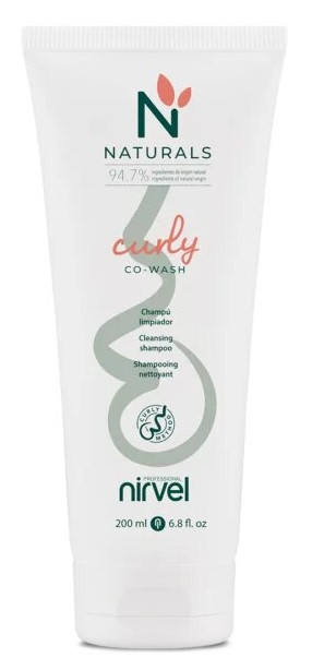 Шампунь бальзам для кучерявого волосся Nirvel Naturals Curly Co-Wash