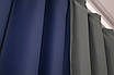 Комбіновані (2шт. 1,2х2,7м.) штори блекаут. Колір графітовий з синім. Код 014дк (793-831ш) 11-0217, фото 9