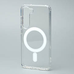 Силіконовий чохол MagSafe CLEAR для Samsung S23 прозорий