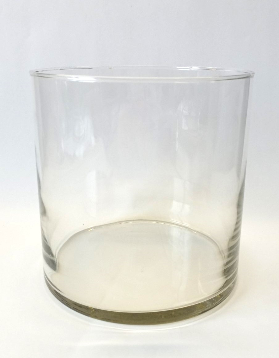 Ваза прозора "Циліндр" h 200 d 200, фото 1