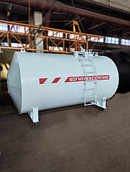 Резервуар для палива наземний 10 м3 Бензин/Дизель Наземний сталевий резервуар під бензин Паливна заправка