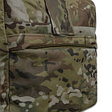 Сумка мультикам (82х37х33 см) KIBORG MILITARY BAG Військова Сумка для ЗСУ | Оксфорд 900D PU, фото 6