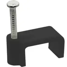 Скоби для кріплення плоского кабелю