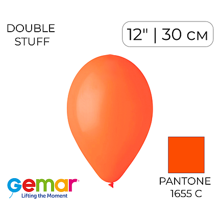 Дабл Стафф GEMAR-ДЖ 12" 005 в 004 Помаранчевий | Orange, фото 1