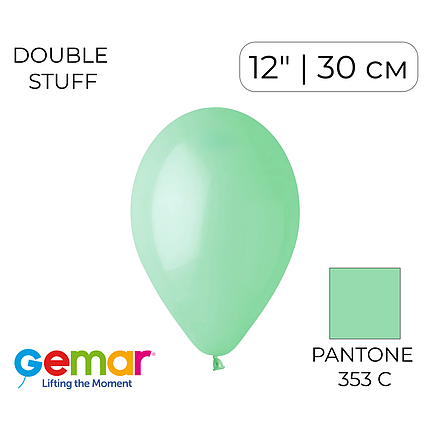 Дабл Стафф GEMAR-ДЖ 12" 001 в 077 М'ятний | Mint Green, фото 1