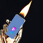 Запальничка usb дугова на 7 конфорки з автозапалюванням в подарунковій упаковці US-805C, фото 6