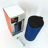 Колонка портативна bluetooth вологостійка JBL TG-113 (аналог). Колір синій, фото 7