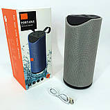 Колонка портативна bluetooth вологостійка JBL TG-113 (аналог). Колір: сірий, фото 9