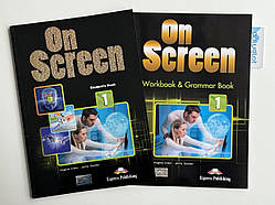 On Screen 1 (Student's book + Workbook & Grammar) Комплект (Підручник + робочий зошит)