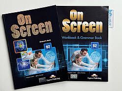 On Screen B2 (Student's book + Workbook & Grammar) Комплект (Підручник + робочий зошит)