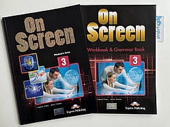 On Screen 3 (Student's book + Workbook & Grammar) Комплект (Підручник + робочий зошит)