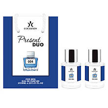 Парфумований набор Cocolady Present Duo № 004 (аромат схожий на Blue Seduction Antonio Banderas)