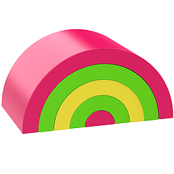 Модульний набір KIDIGO Веселка дуга, 44055