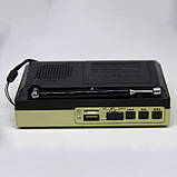 Портативна стовпчик радіо MP3 USB Golon RX-6622. Колір: золотий, фото 4