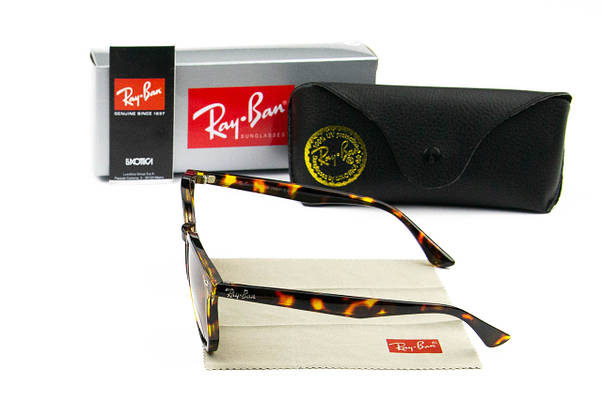 Сонцезахисні окуляри RAY BAN Highstreet поляризаційні UV400 (арт. P4306) леопардова оправа, фото 3