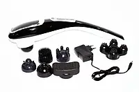 Многофункциональный ручной массажер 6в1, портативный Massager LY-710 для всего тела с 6 сменными насадками.qwr