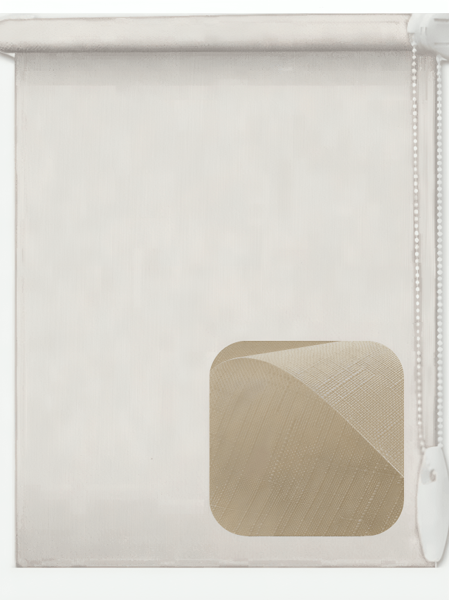Тканинні ролети Len T-0881 ivory, фото 1