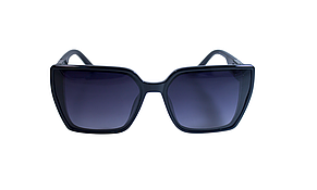 Сонцезахисні жіночі окуляри, чорні 206-1, фото 2