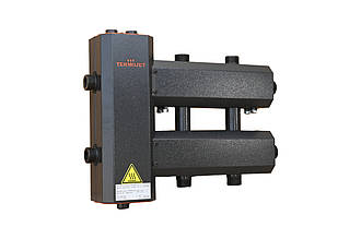 Колектор з гідрострілкою КГС22ВН.125 (200) 2+1 виходи вгору і вниз в теплоізоляції Termojet