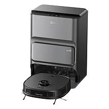 Мікрофіброві ганчірки (накладки) для робот-пилососа Midea V12 ( WS2301 ) / Midea VCR V12 / 2 штуки, фото 5