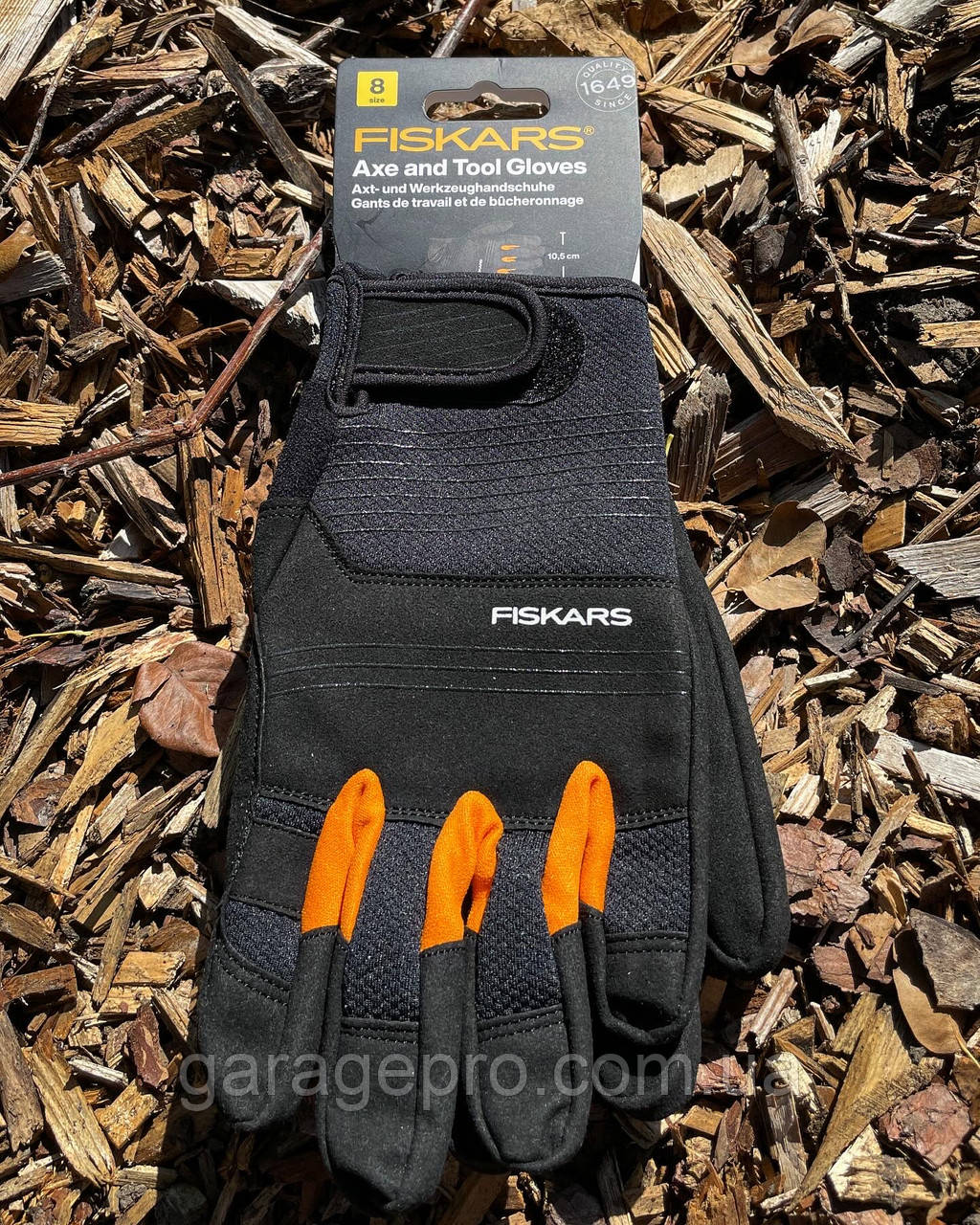 Рукавички для сокири та інструменту Fiskars 1071129 (Розмір 8)