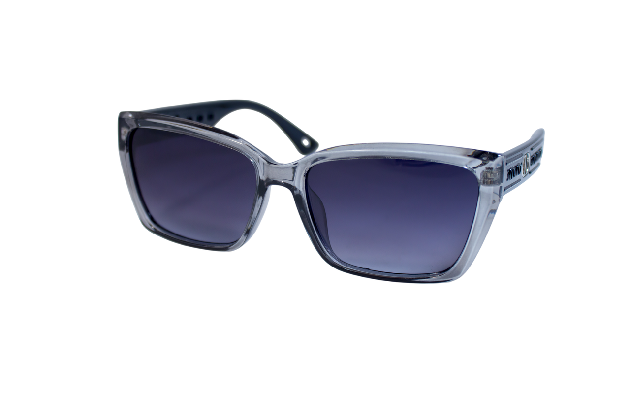 Сонцезахисні жіночі окуляри, прозора оправа 213-3