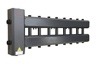 Колектор з гідрострілкою КГС82ВН.125 (200) виходи вгору і вниз 8+1 в теплоізоляції Tеrmojet