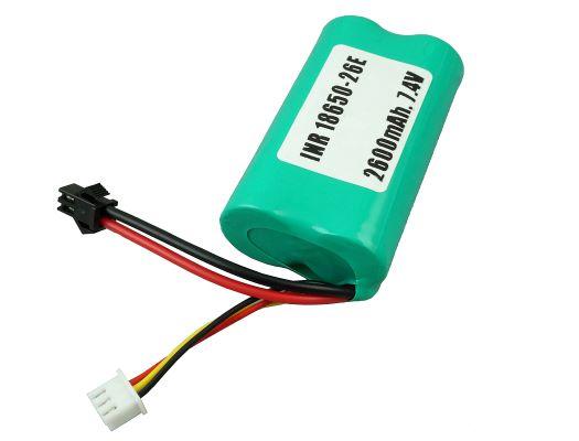 Акумулятор літій-іонний 2600mAh 7.4V INR18650-26E SM-2P / XH2.54-3P для дитячих іграшок