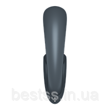 Вібратор-кролик з інтенсивною стимуляцією клітора та G-точки Satisfyer G for Goddess 1 Dark Grey, фото 5