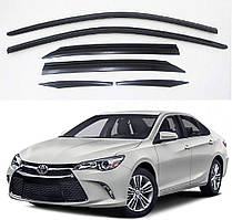 Дефлектори вікон (вітровики) Toyota Camry v55 2015-2017 (Американка)