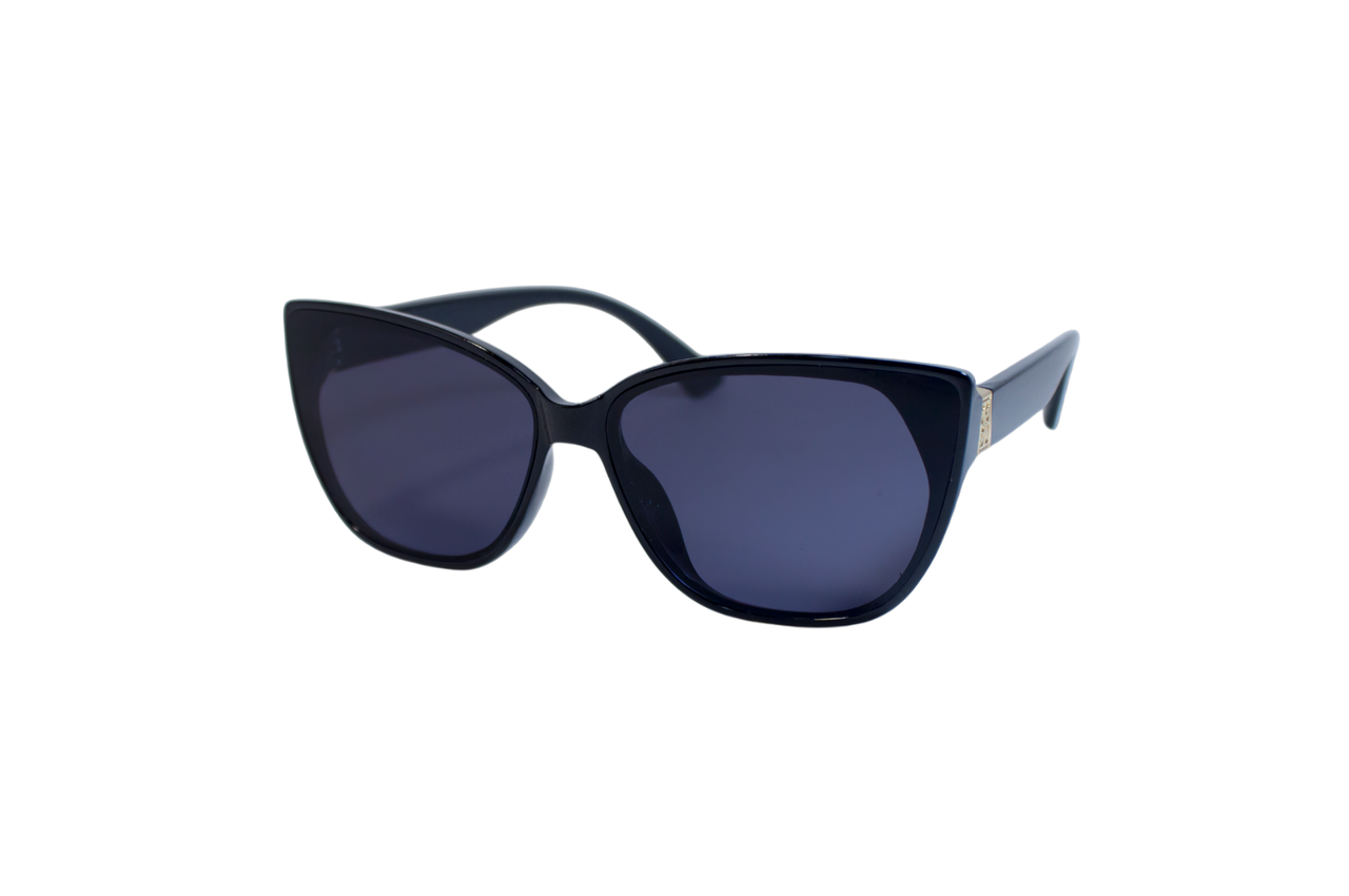 Сонцезахисні жіночі окуляри, чорні 2524-2