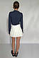 Лонгслів жіночий водолазка SALSPOR сіро-синій, фото 8